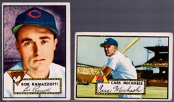 1952 Topps Bb- 2 Diff