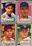 1952 Topps Bb- 4 Diff