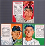 1953 Red Man Tobacco Bb- 3 Diff- No Tabs- March expiration backs