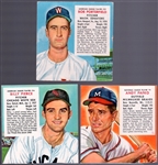 1953 Red Man Tobacco Bb- 3 Diff- No Tabs- March expiration backs