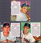 1953 Red Man Tobacco Bb- 3 Diff- No Tabs- March expiration backs