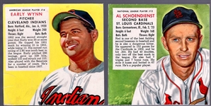 1953 Red Man Tobacco Bb- 2 Diff- No Tabs- March expiration backs