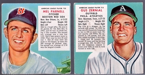 1953 Red Man Tobacco Bb- 2 Diff- No Tabs- May expiration backs.