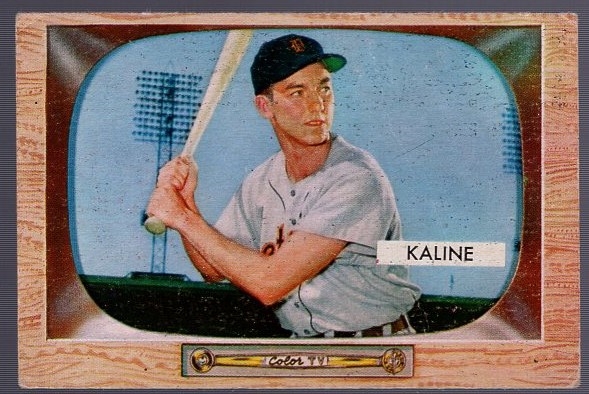 1955 Bowman Baseball- #23 Al Kaline, Tigers