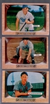 1955 Bowman Baseball- 3 Diff