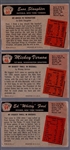 1955 Bowman Baseball- 3 Diff