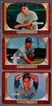 1955 Bowman Baseball- 3 Diff