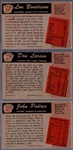 1955 Bowman Baseball- 3 Diff