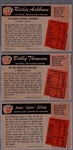 1955 Bowman Baseball- 3 Diff