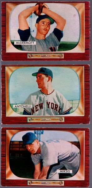 1955 Bowman Baseball- 15 Diff