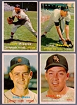 1957 Topps Baseball- 7 Diff