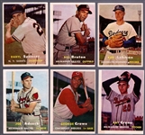 1957 Topps Bb- 6 Diff