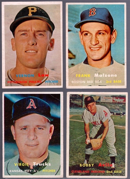 1957 Topps Bb- 27 Diff