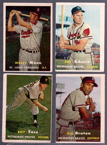 1957 Topps Bb- 19 Diff
