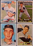1957 Topps Bb- 8 Diff Semi Hi#’s