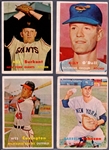 1957 Topps Bb- 7 Diff Semi Hi#’s