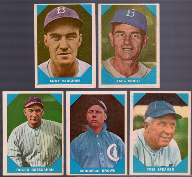 1960 Fleer Bb Greats- 8 Diff