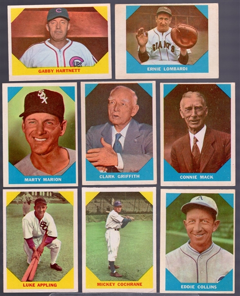 1960 Fleer Bb Greats- 8 Diff