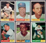 1961 Topps Bb- 6 Diff