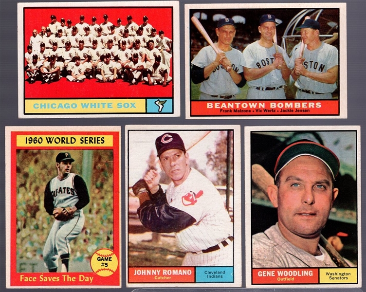 1961 Topps Bb- 30 Diff