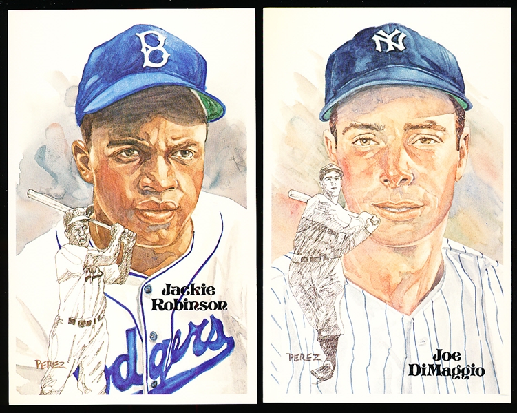 1980 Perez-Steele Hall of Fame Baseball Postcard- 3rd Series Set of 30