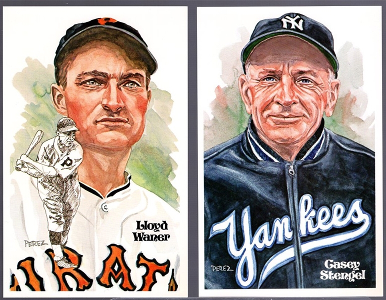 1981 Perez-Steele Hall of Fame Baseball Postcard- 4th Series Set of 30