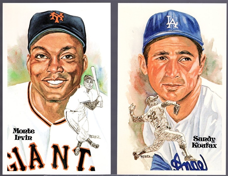 1981 Perez-Steele Hall of Fame Baseball Postcard- 5th Series Set of 30