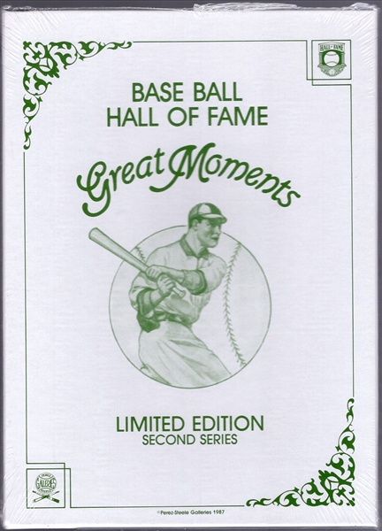 1987 Perez-Steele Hall of Fame Baseball “Great Moments” 2nd Series Set of 12