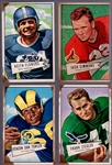 1952 Bowman Large Football- 4 Diff