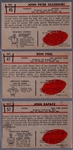 1953 Bowman Football- 3 Diff