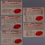 1953 Bowman Football- 5 Diff