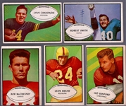 1953 Bowman Football- 5 Diff