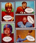 1953 Bowman Football- 5 Diff