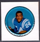 1962-63 Salada Football Metal Coin- #2 Lenny Moore, Colts