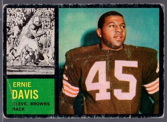 1962 Topps Fb- #36 Ernie Davis RC, Browns