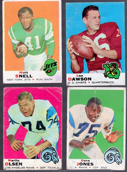 1969 Topps Fb- 25 Asst