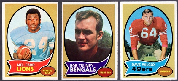 1970 Topps Football- 44 Asst