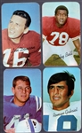 1970 Topps Football Supers- 17 Asst