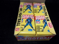 1981 Fleer NFL “Team in Action” Football Cards/Stickers- Unopened 36Ct Wax Box