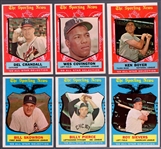 1959 Topps Bb- 6 Diff All Stars Hi#’s