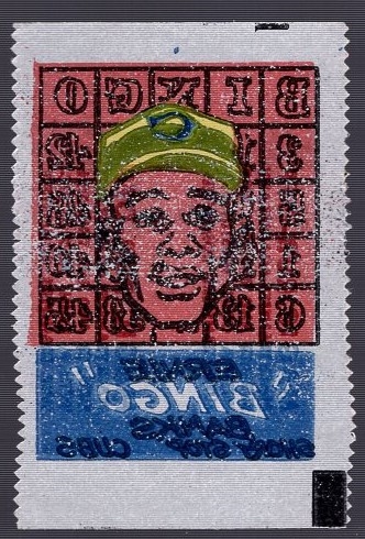1961 Topps Bb- Magic Rub Offs- Ernie Banks, Cubs