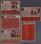 1962 Topps Bb- 5 Diff