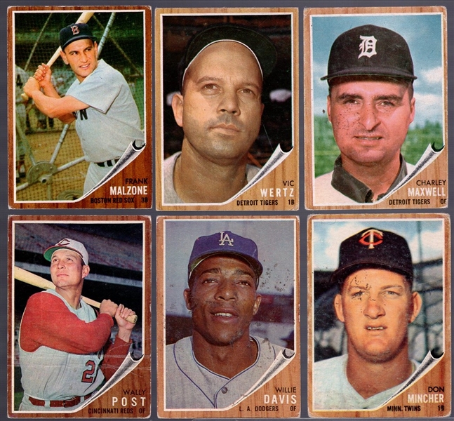 1962 Topps Bb- 65 Asst
