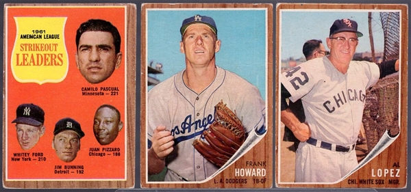 1962 Topps Bb- 26 Asst