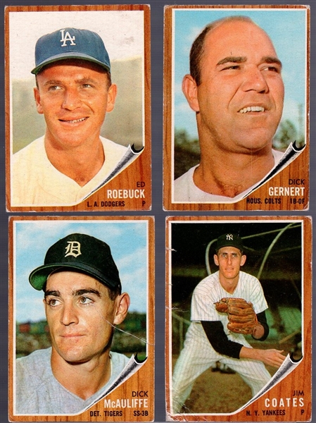 1962 Topps Bb- 9 Hi#’s