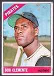 1966 Topps Baseball- #300 Bob Clemente, Pirates