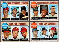 1968 Topps Bb- 17 Leaders