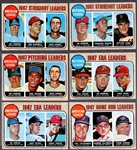 1968 Topps Bb- 13 Leaders