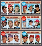 1968 Topps Bb- 19 Leaders