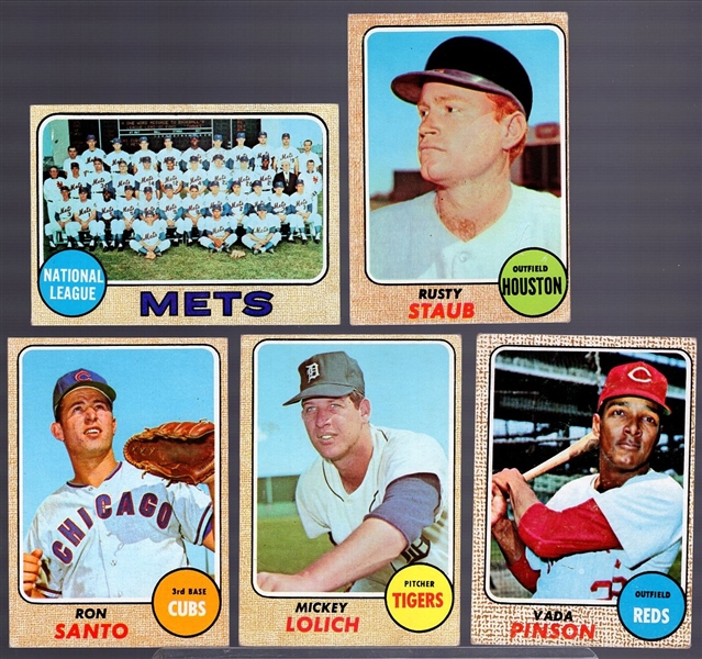 1968 Topps Bb- 90 Asst